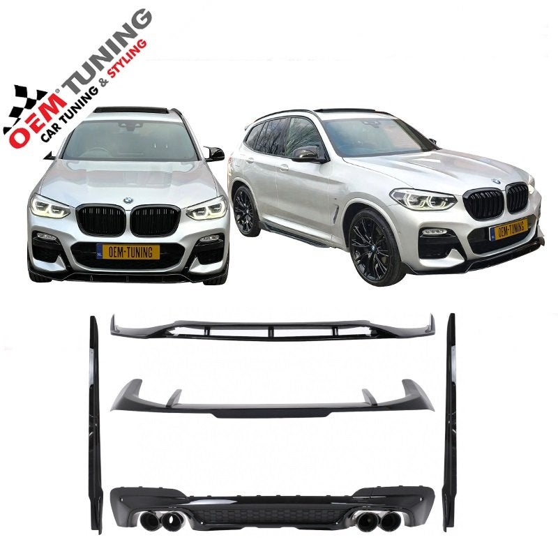 Aero pakket geschikt voor X3M G01 | 17-21| Hoogglans Zwart, Ophalen of Verzenden
