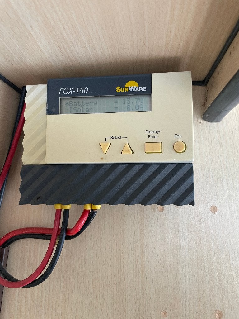 Sunware MPPT type Fox 150, Ophalen, Gebruikt