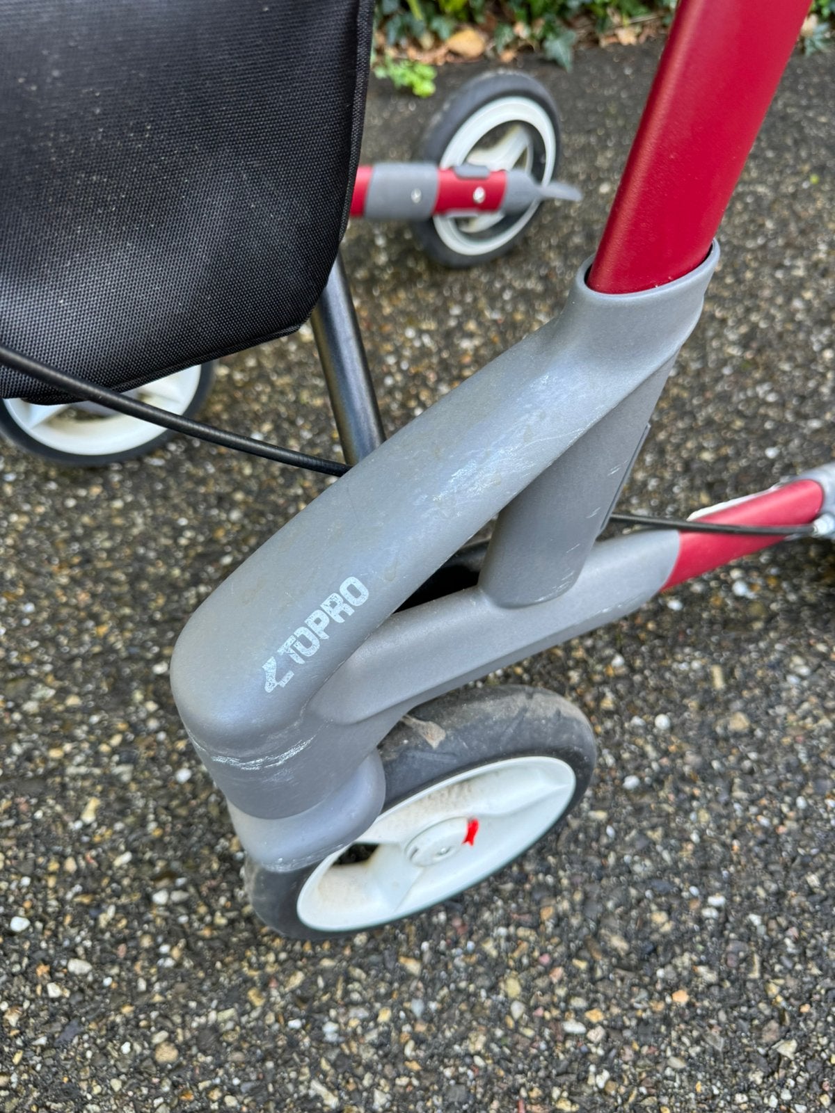 Rollator topro troja 5G M 2022 softbanden, Ophalen, Lichtgewicht, Gebruikt
