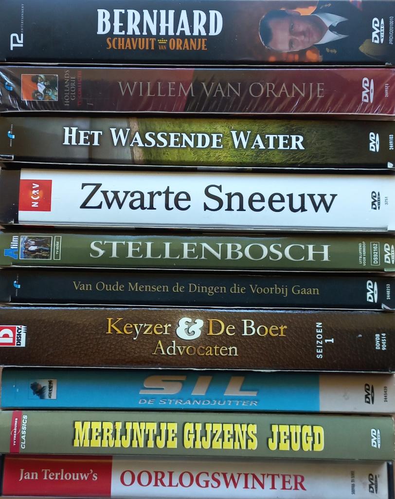 10 NL Serie Boxen in 1 koop, totaal ruim 78uur, 32disc set, Alle leeftijden, Verzenden, Zo goed als nieuw, Drama