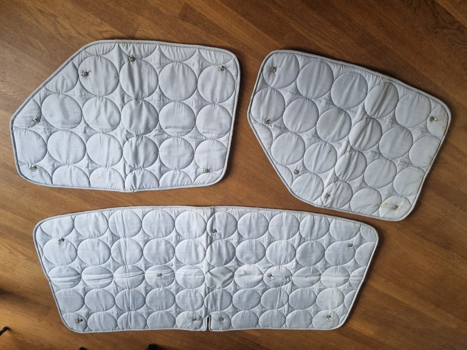 Set van 3 camper raam isolatie ford transit, Ophalen of Verzenden, Gebruikt