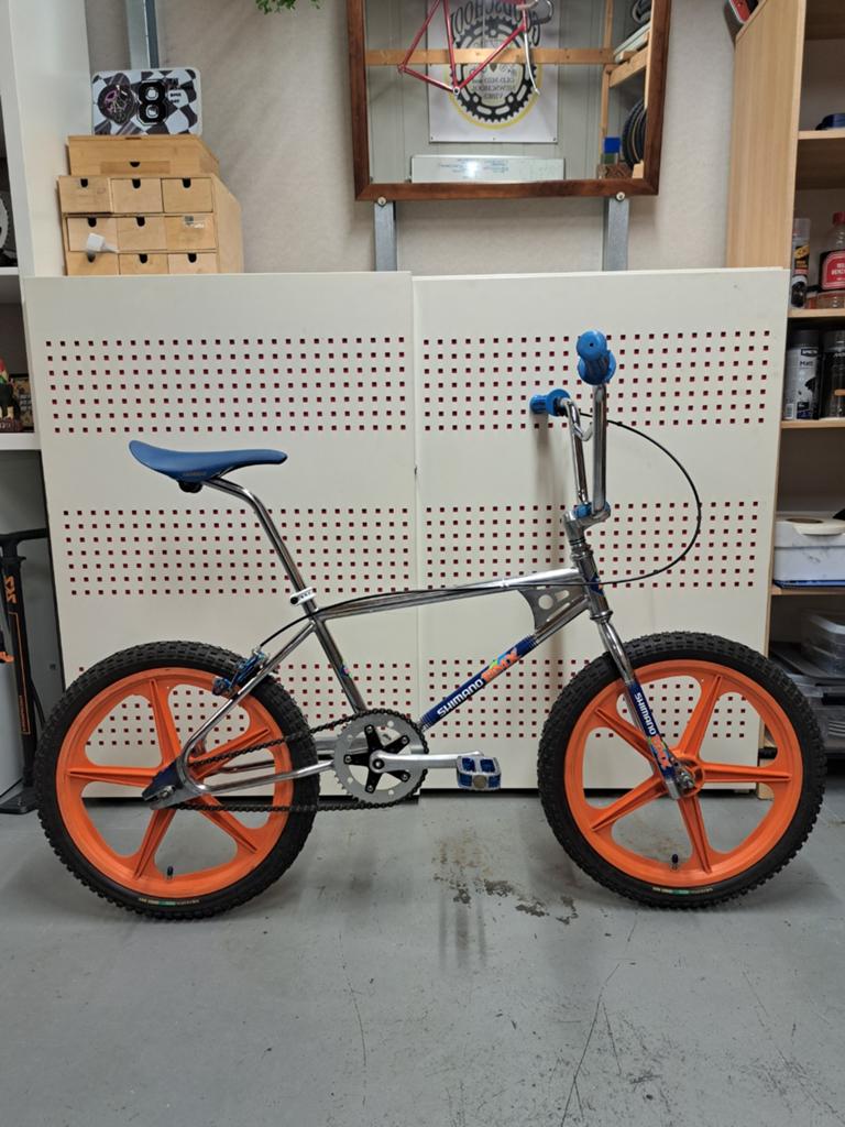 1982 Shimano BMX 4000 Oldschool, Velgrem, Ophalen of Verzenden, Zo goed als nieuw, Shimano