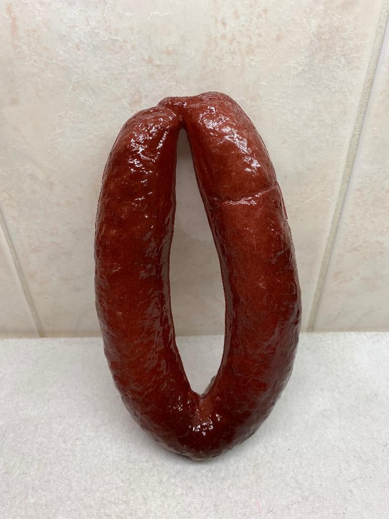 Decoratieve Salami Ring Worst (4), Antiek en Kunst, Ophalen of Verzenden
