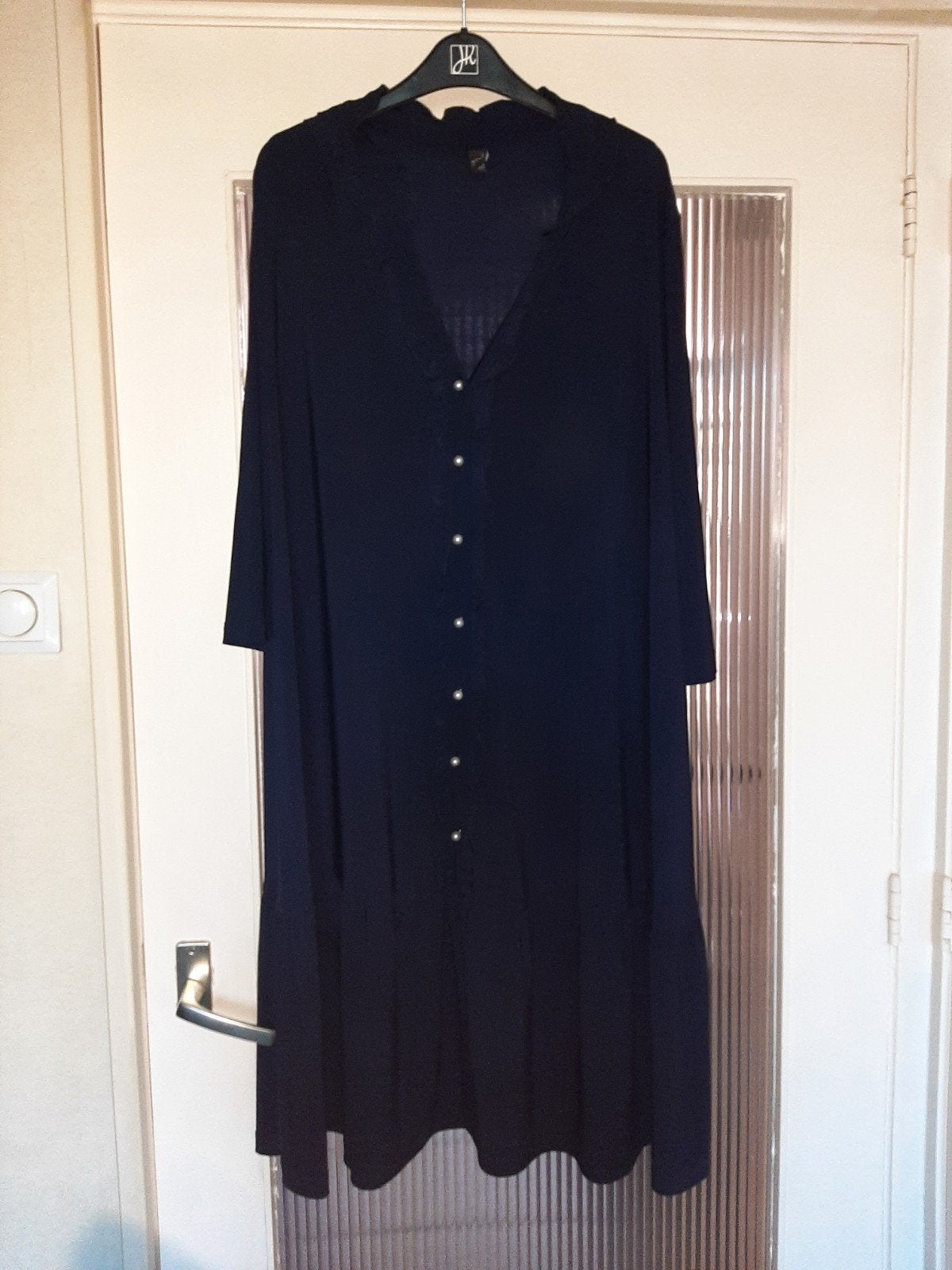 YOEK travelstof jurk maat 50-52, Kleding | Dames, Yoek, Jurk, Zo goed als nieuw, Verzenden