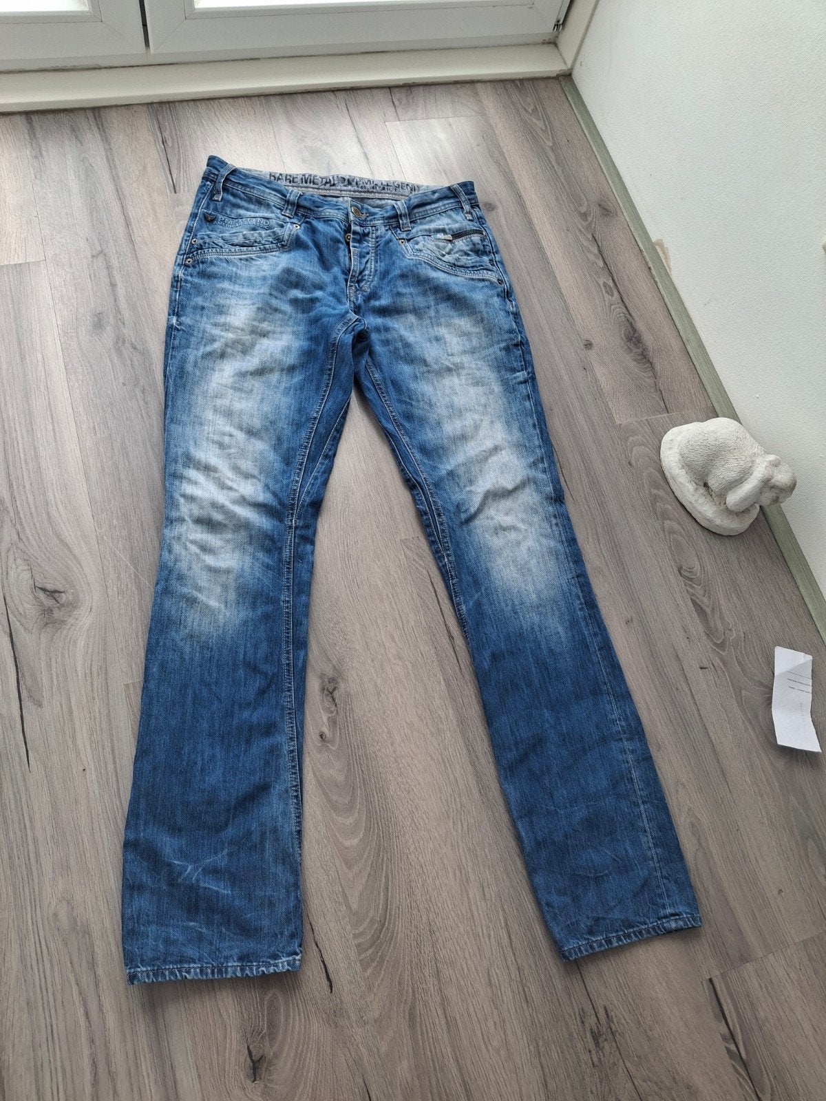 Zgan PME Legend Bare metal w34 L36, Blauw, Ophalen of Verzenden, Zo goed als nieuw, W33 - W34 (confectie 48/50)