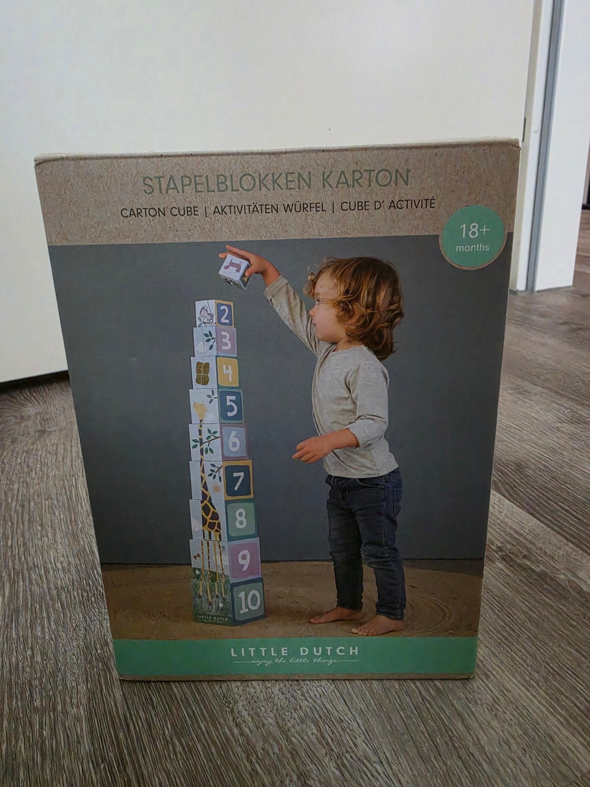 Little Dutch Stapelblokken Karton - Zo goed als nieuw, Ophalen, Zo goed als nieuw, Overige typen