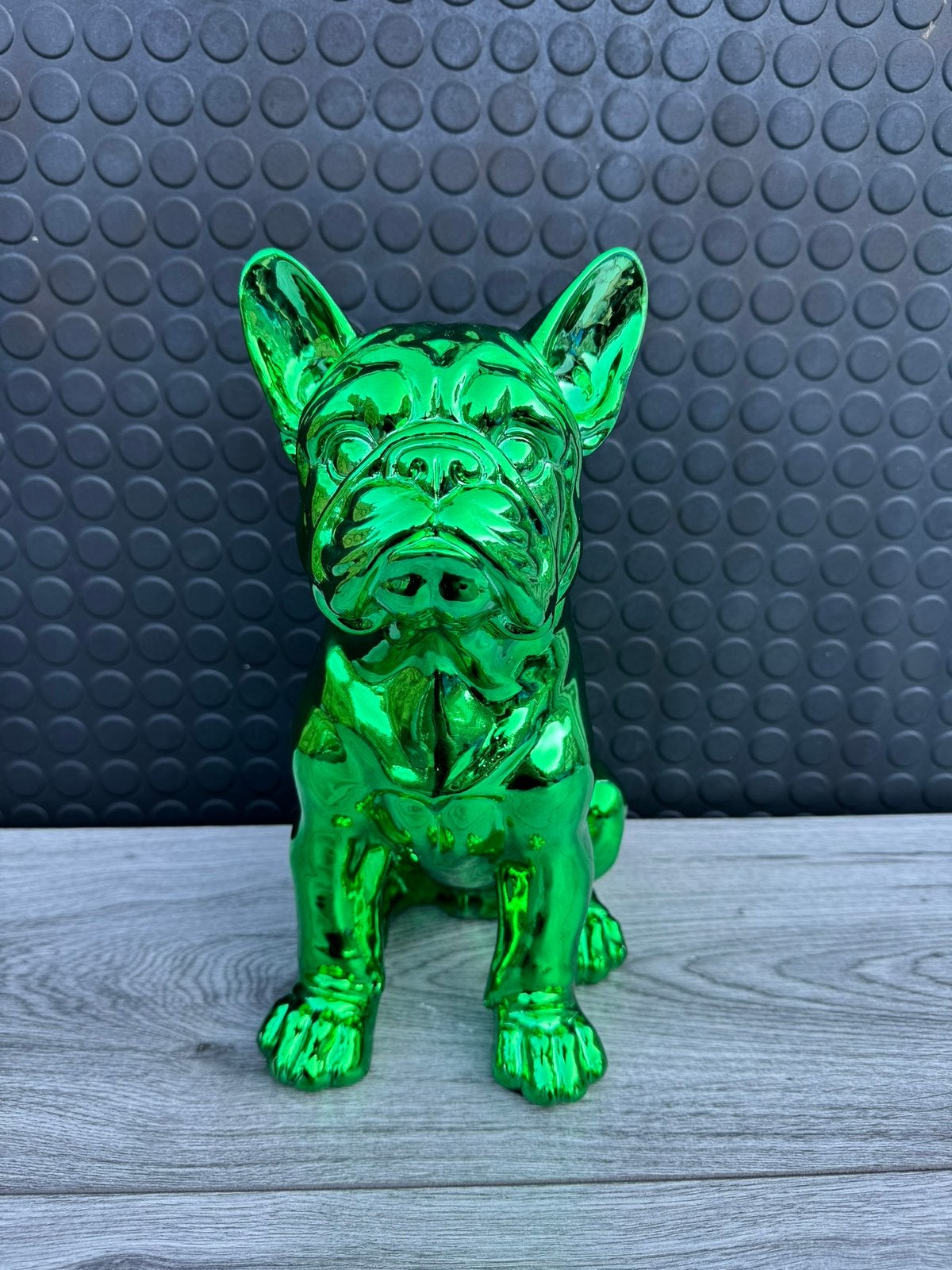 bulldog (chrome) 30hoog 15breed/Nieuw!, Verzamelen, Beelden en Beeldjes, Ophalen of Verzenden, Nieuw, Dier