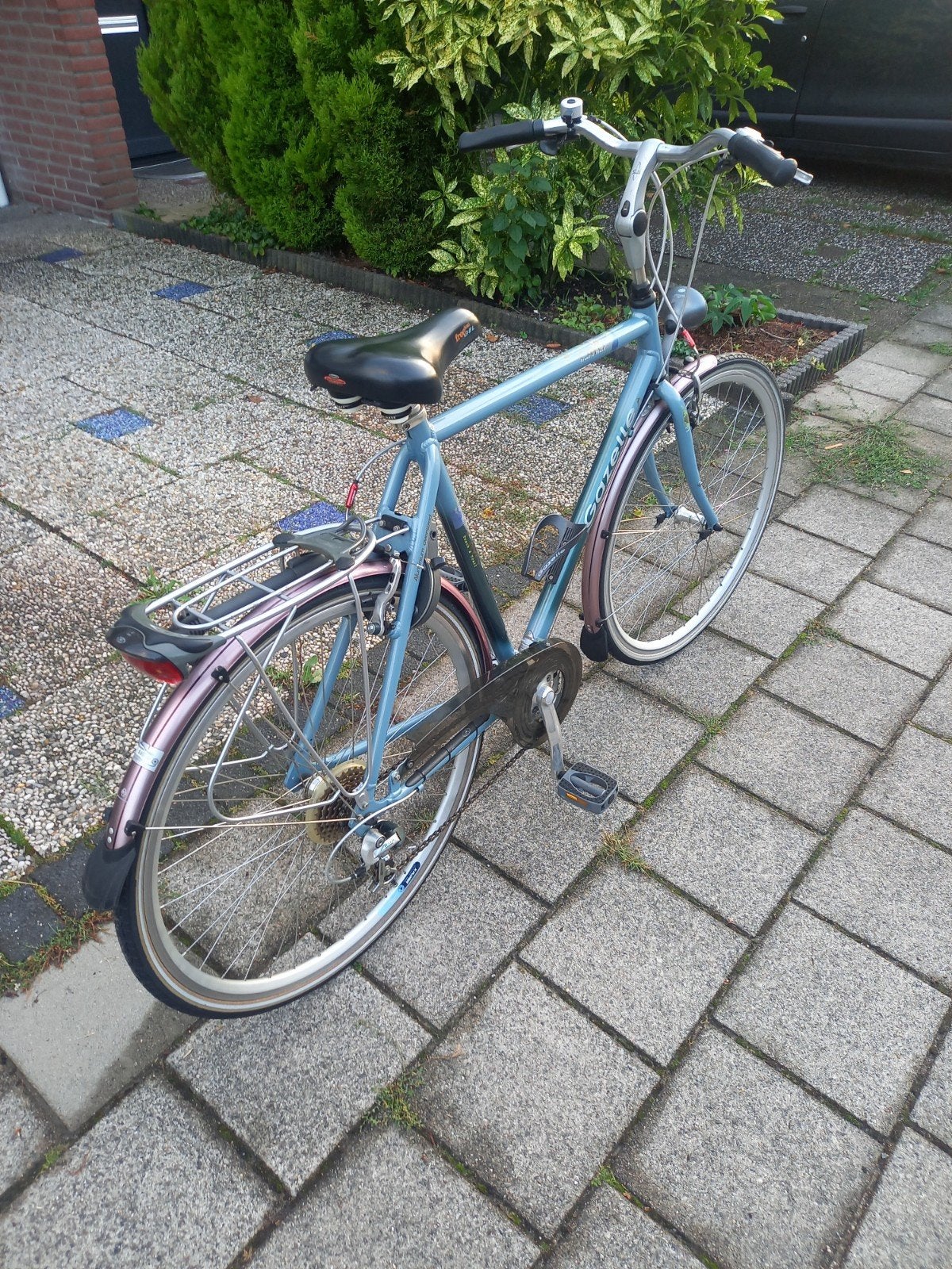 Gazelle Cayo herenfiets 61 cm, Ophalen, Gebruikt, Velgrem, Versnellingen