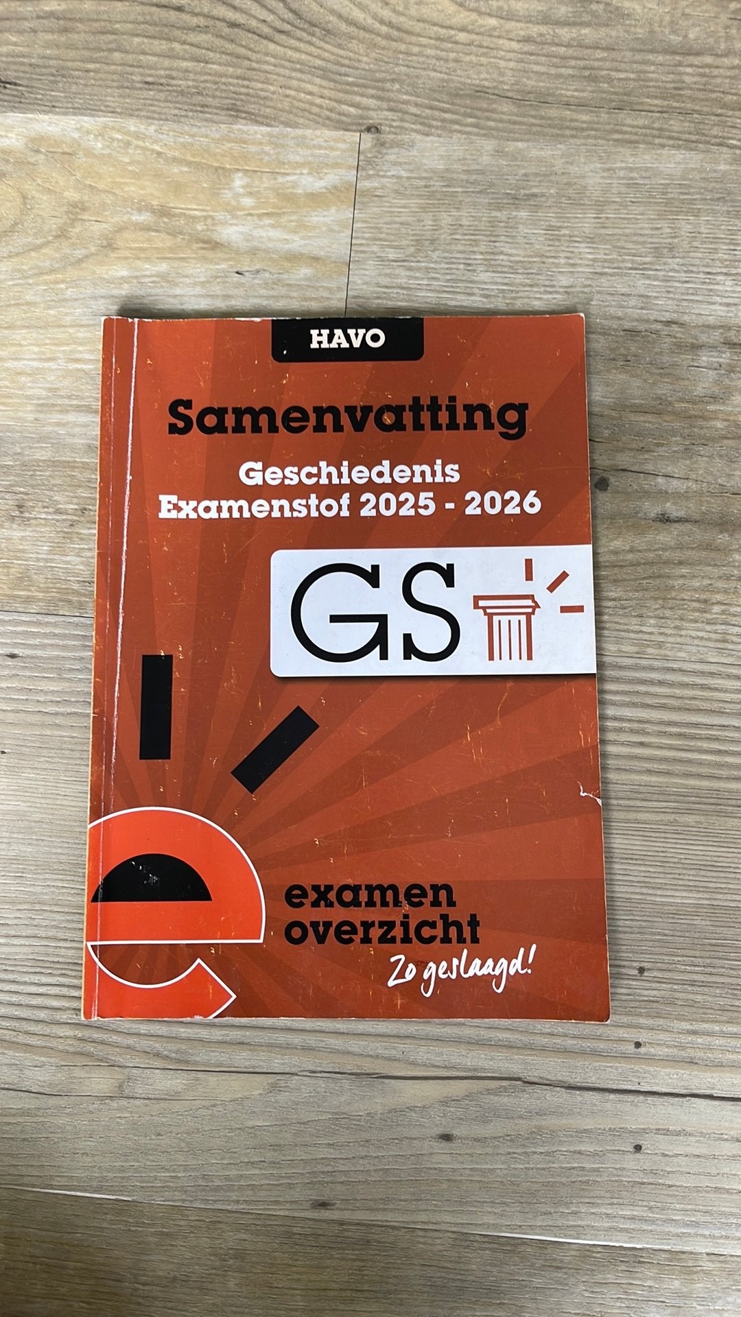 ExamenOverzicht - Samenvatting Examenstof Geschiedenis HAVO, Ophalen of Verzenden, Nederlands, Overige niveaus, ExamenOverzicht