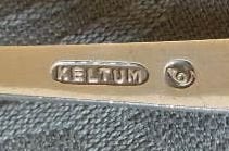 Nr TT54: 1 Verzilverde Keltum puntfilet P3 jamlepel, Ophalen of Verzenden