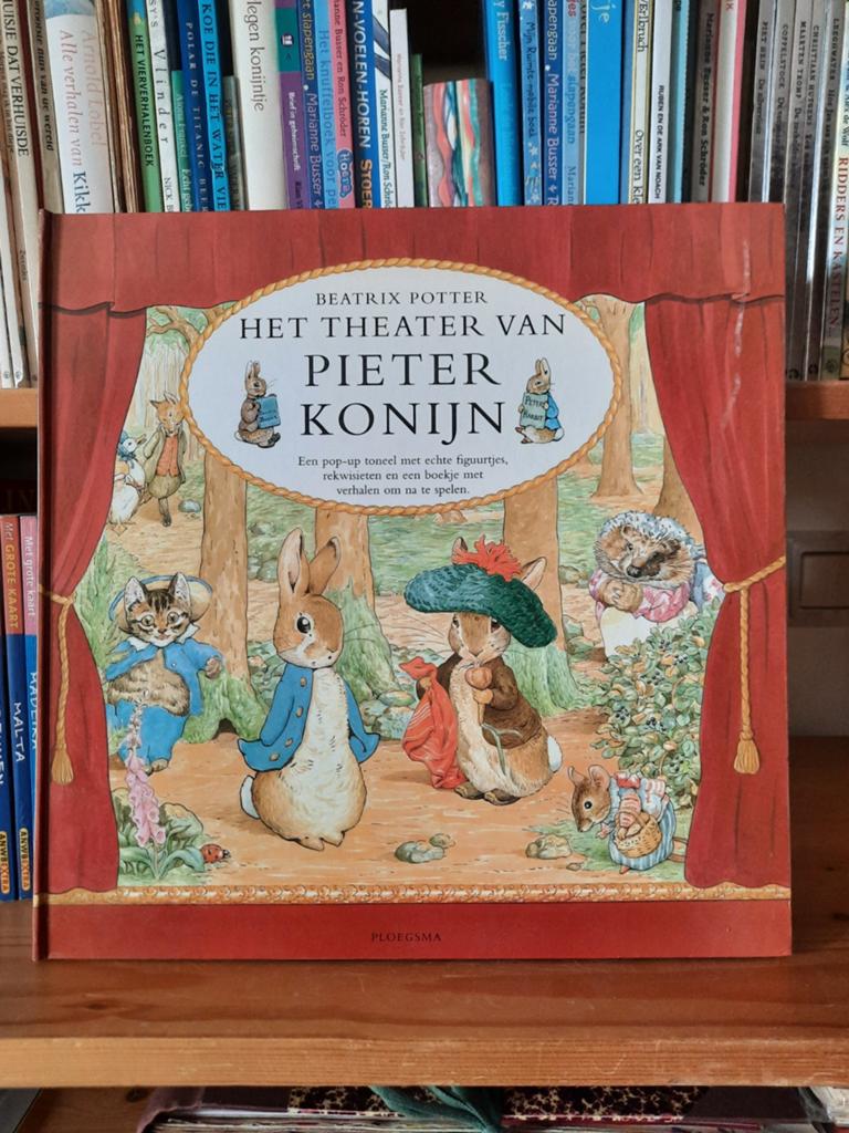 Het theater van Pieter Konijn van Beatrix  Potter, Ophalen of Verzenden