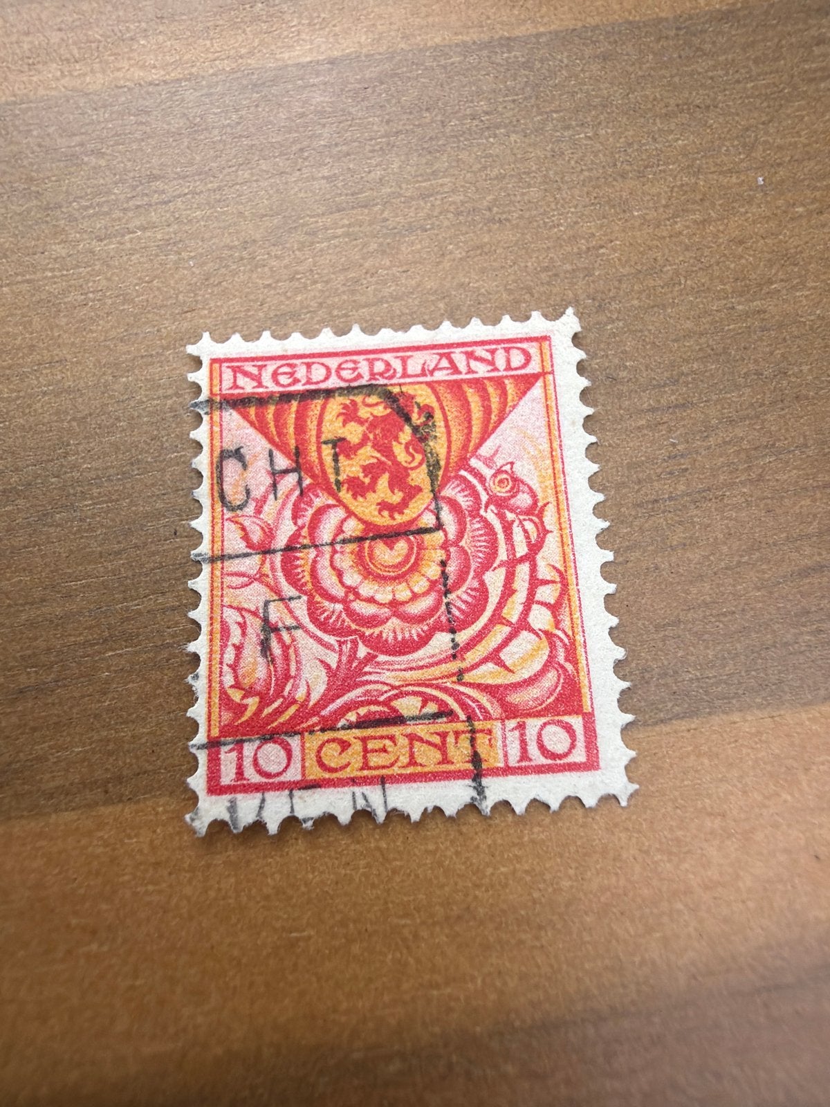 Nederland 10 Cent Postzegel - Gestempeld, Postzegels en Munten, Ophalen of Verzenden, T/m 1940, Gestempeld