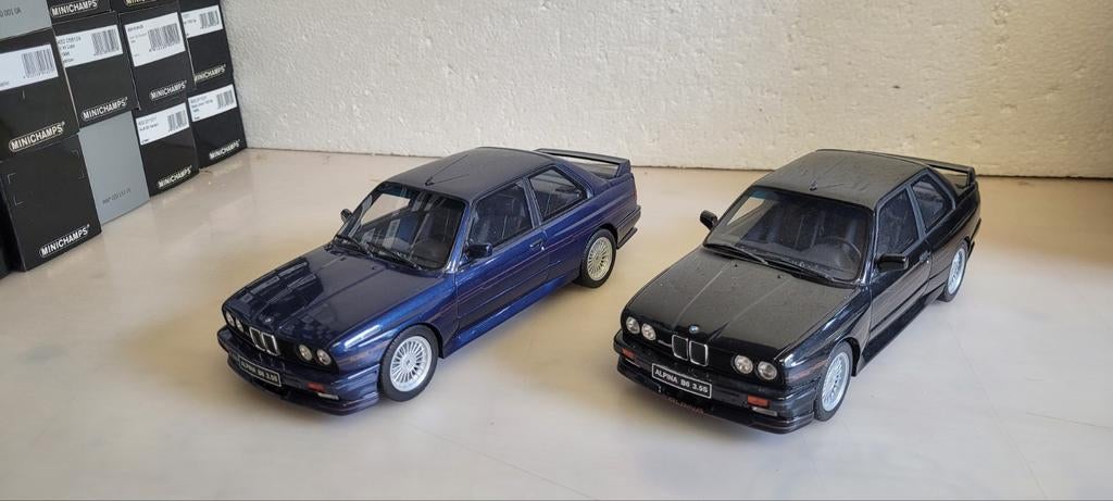 OTTO BMW E30 M3 B6 Alpina, Hobby en Vrije tijd, Modelauto's | 1:18, Zo goed als nieuw, Auto, OttOMobile, Ophalen of Verzenden