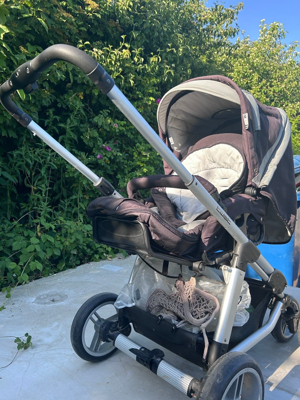 Kinder wandelwagen, Ophalen, Gebruikt, Overige merken, Luchtbanden
