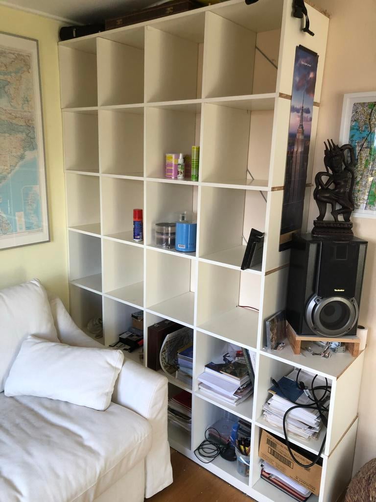 IKEA Kallax kast met 26 vakken - Veel opbergruimte, Huis en Inrichting, Ophalen of Verzenden, Gebruikt
