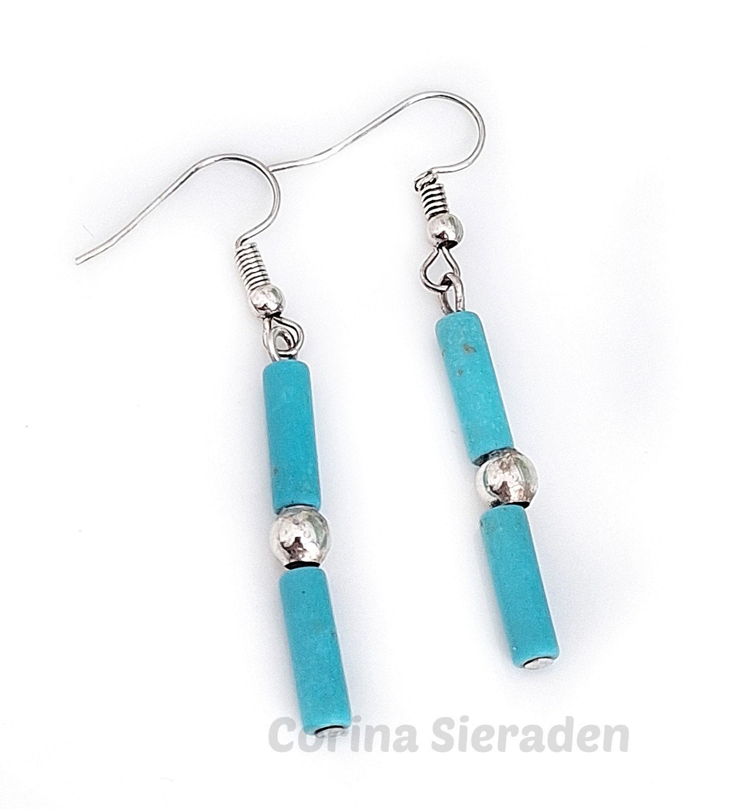 Oorhangers met natuursteen, Sieraden, Tassen en Uiterlijk, Edelstenen, Ophalen of Verzenden, Nieuw