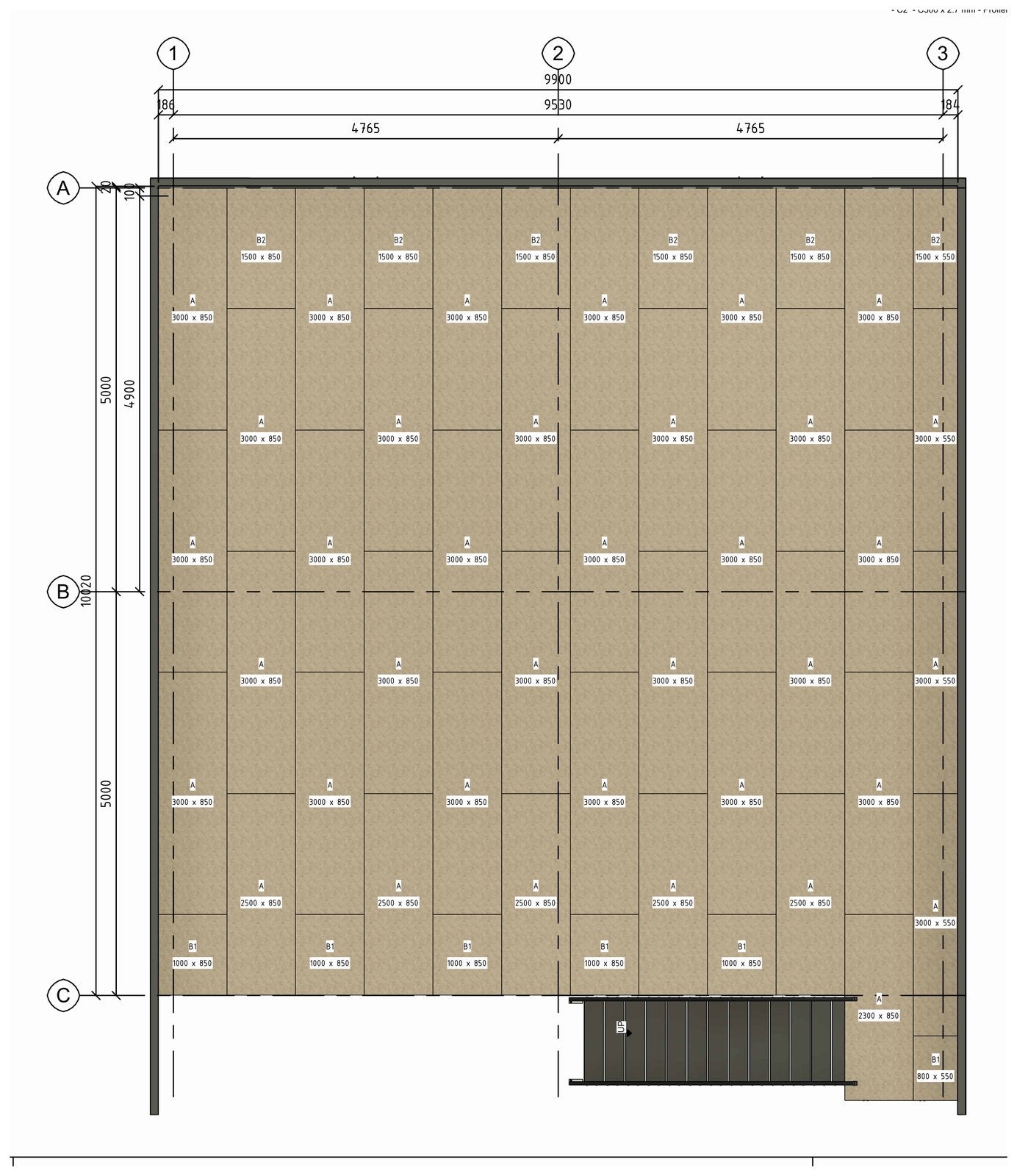 Wegens anulerjng zeer zware entresolvloer 750kg/m2
