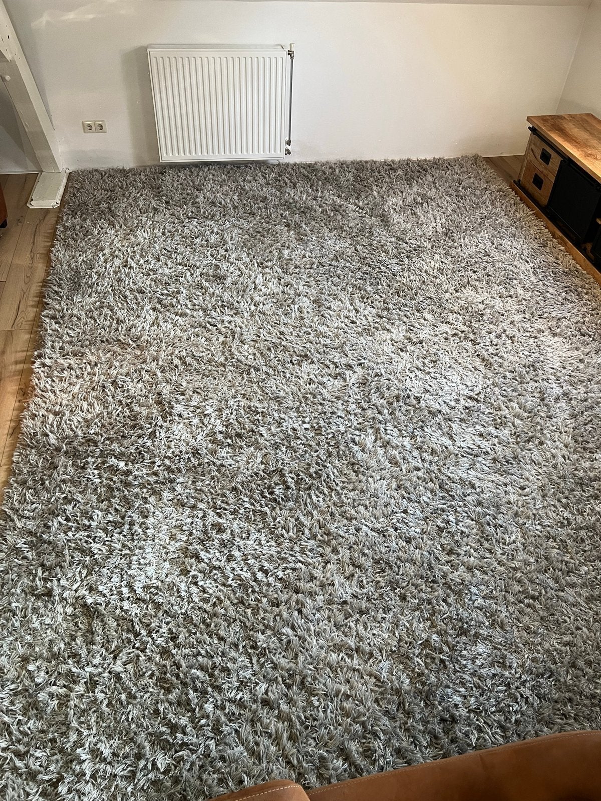 Brinker Carpets hoogpolig vloerkleed 4x3 meter, Ophalen, 200 cm of meer, Zo goed als nieuw, 200 cm of meer