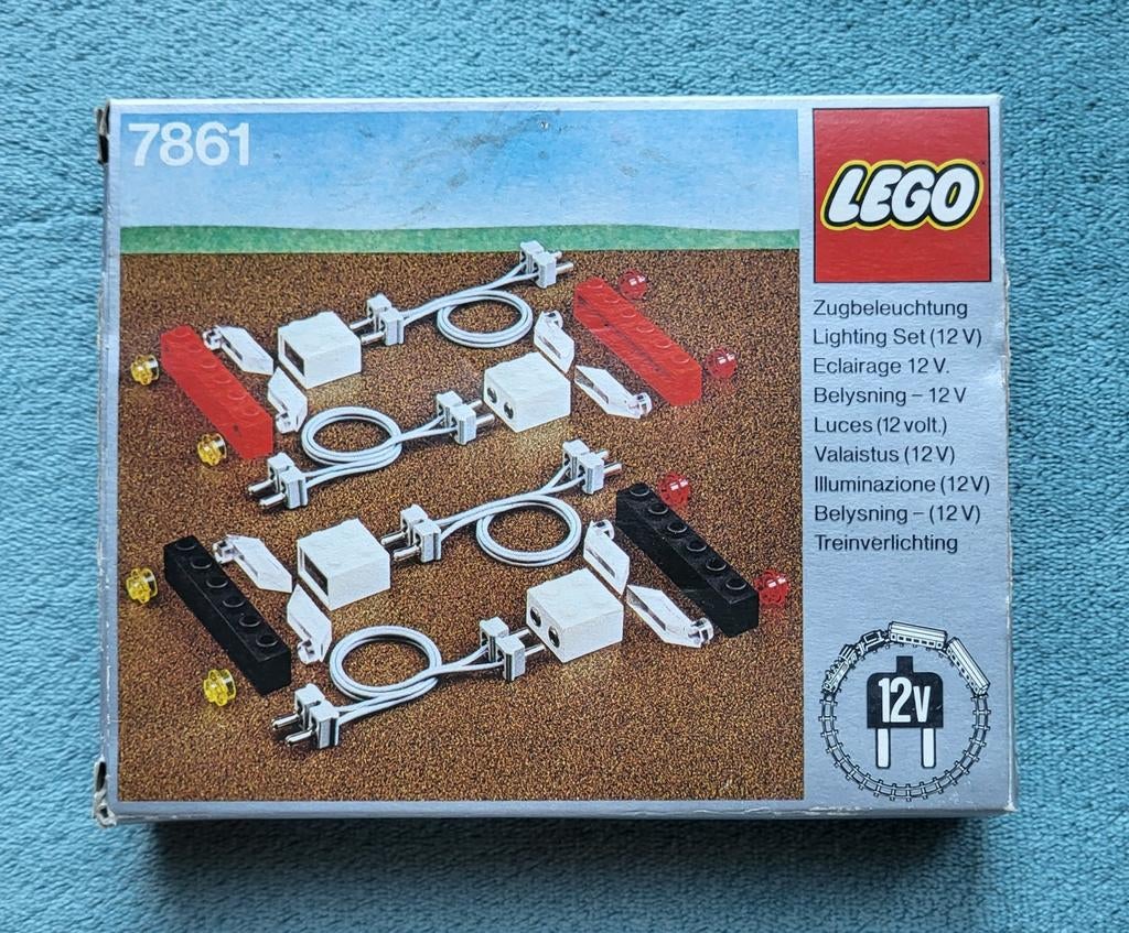 Lego trein 12 Volt locomotief verlichting (set 7861) NIEUW !, Compleet, Lego, Nieuw, Ophalen of Verzenden