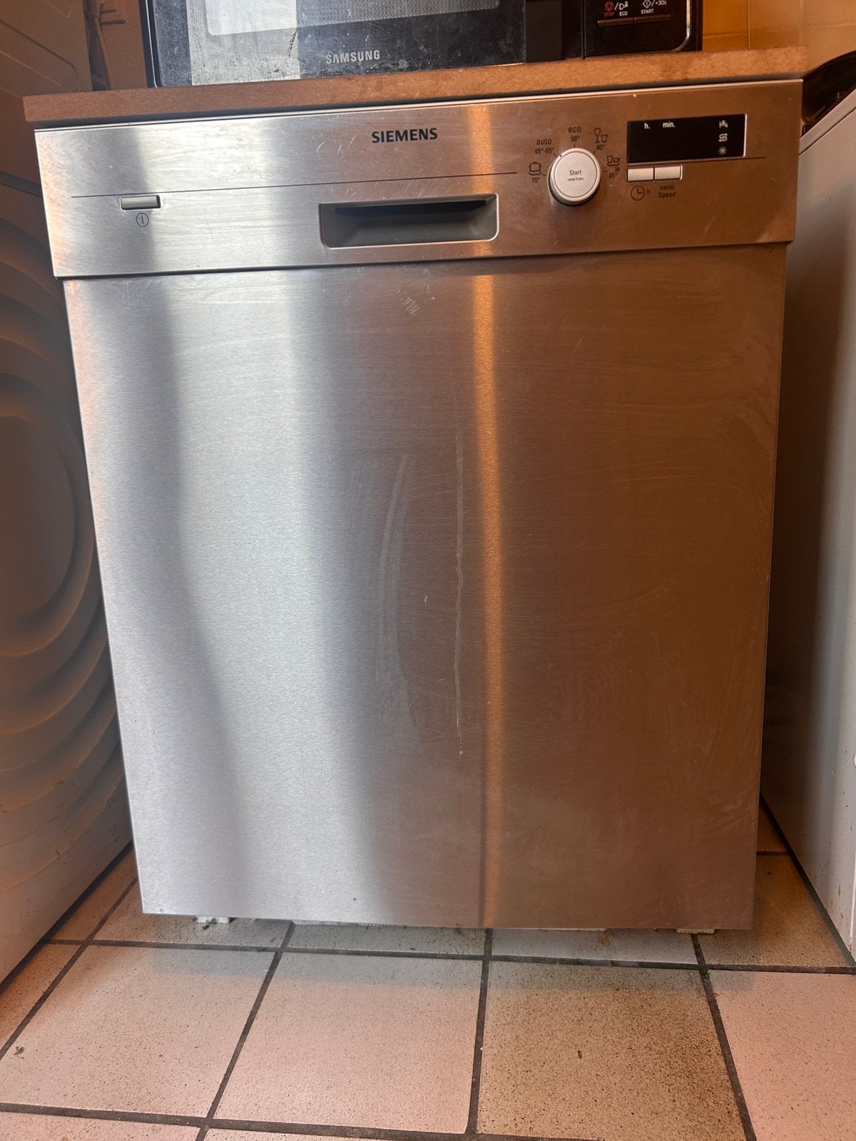 Siemens vaatwasser, Witgoed en Apparatuur, Vaatwasmachines, Ophalen, Zo goed als nieuw, Inbouw, 85 tot 90 cm
