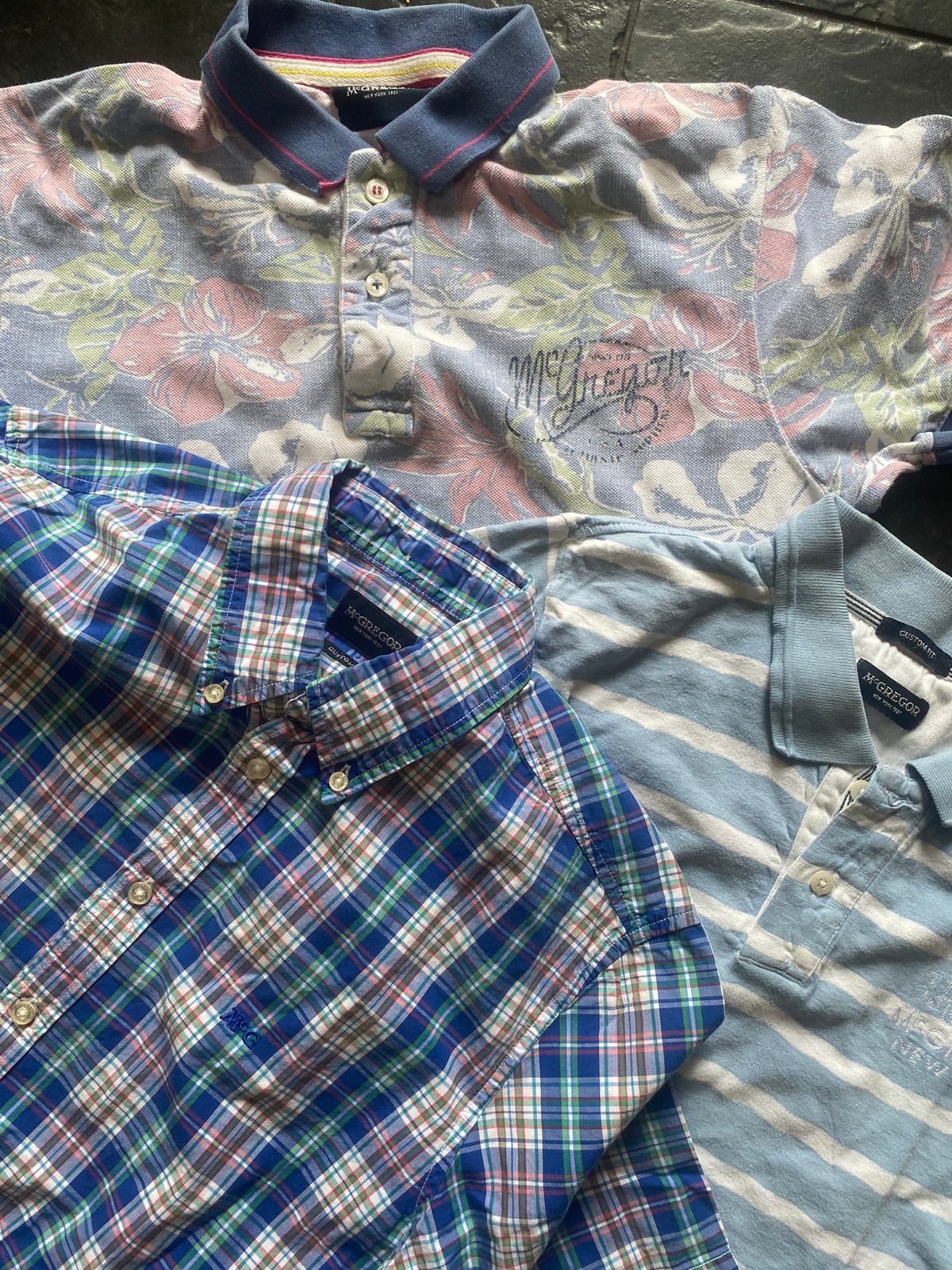 McGregor partij Herenkleding polo overhemd maat S, Blauw, ., Ophalen of Verzenden, Zo goed als nieuw