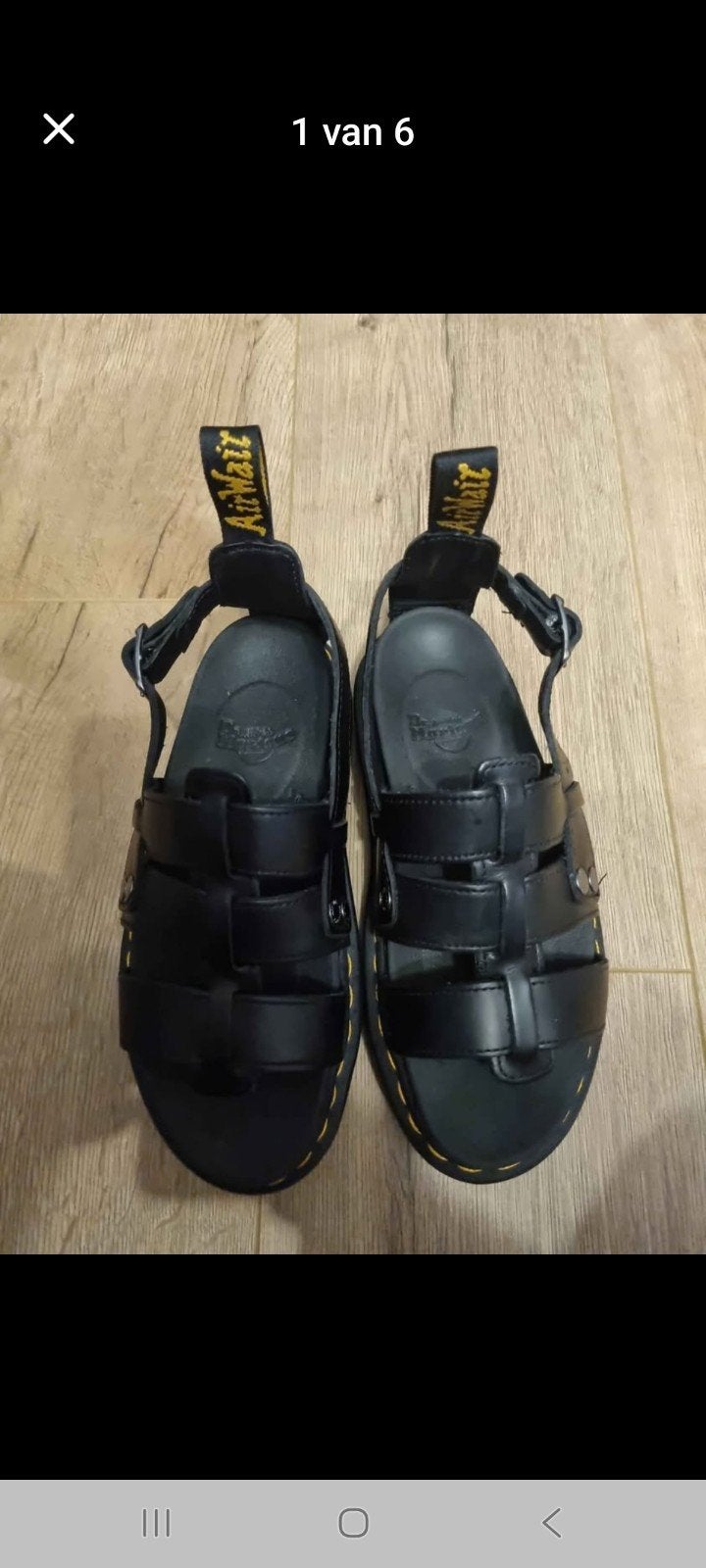 Dr. Martens Gryphon Sandalen Zwart, Zwart, Nieuw, Dr. Martens, Sandalen of Muiltjes
