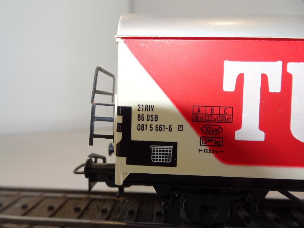 Marklin Deense bierwagon 4536 TUBORG nieuw in ovp (#948), Hobby en Vrije tijd, Wisselstroom, Ophalen of Verzenden, Märklin, Nieuw