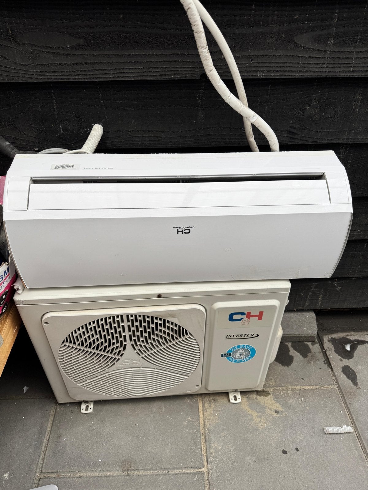 CH Cooper&Hunter Split Airconditioner - Koelen en Verwarmen, Witgoed en Apparatuur, Airco's, Ophalen, Gebruikt, Minder dan 60 m³