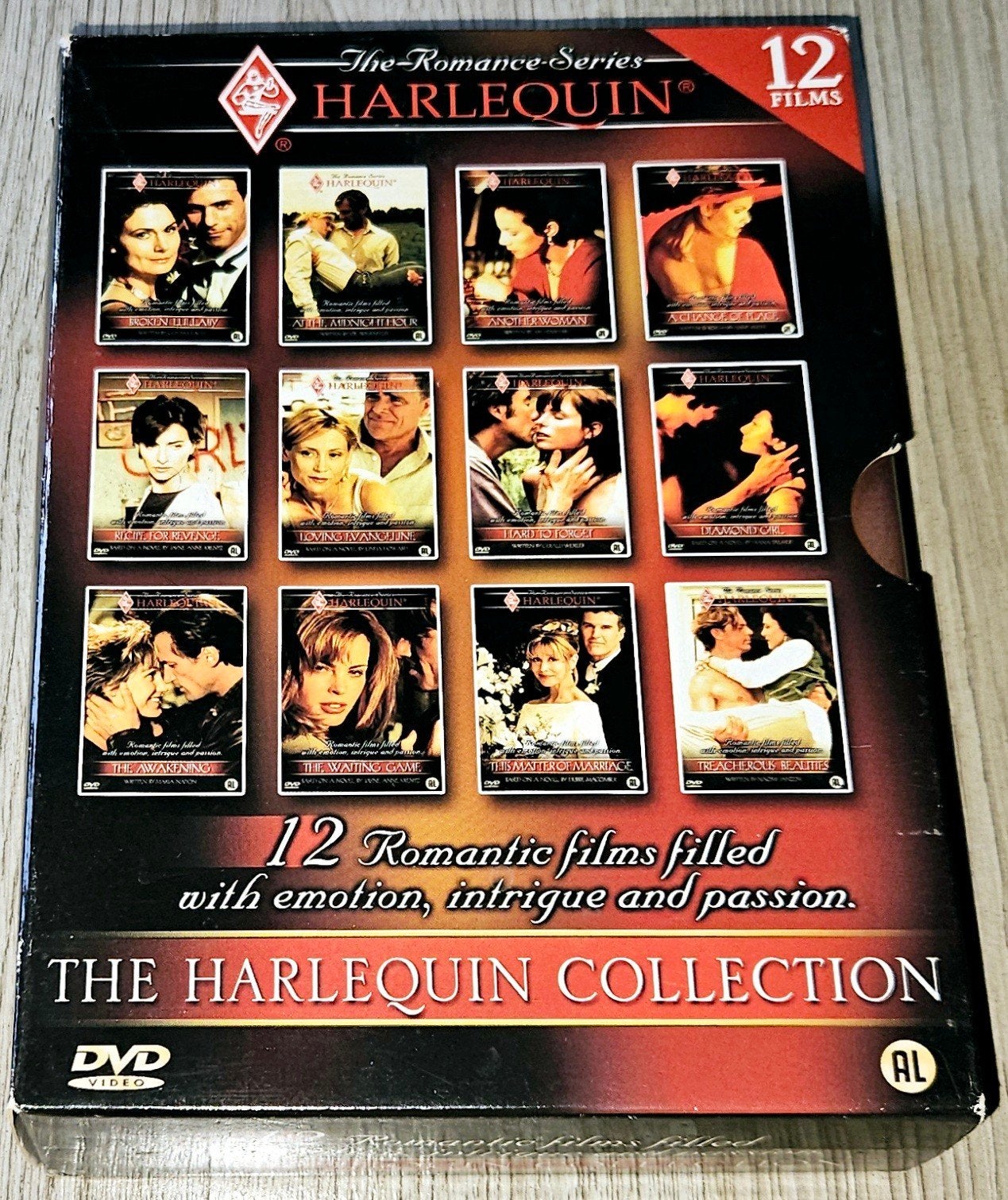 The Harlequin Collection - 12 Romantische Films op DVD, Alle leeftijden, Nederlands, Ophalen of Verzenden, Inclusief doosje