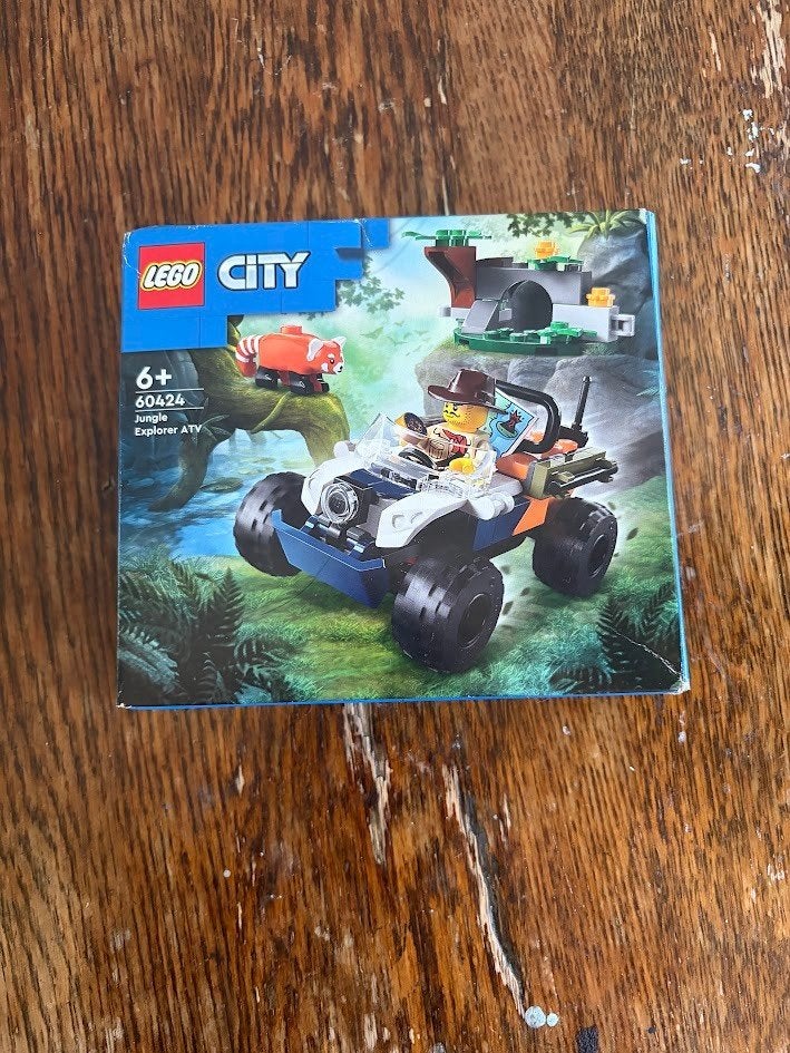 LEGO 60424 Jungle Explorer ATV Red Panda Mission, City, Lego, Nieuw, Ophalen of Verzenden