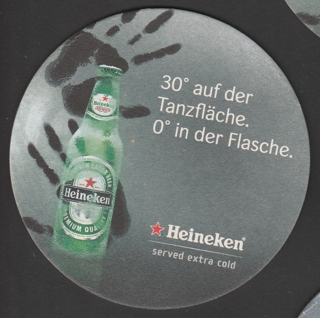 Bierviltje Heineken C 242 2, Verzamelen, Verzenden, Gebruikt, Viltje(s), Heineken