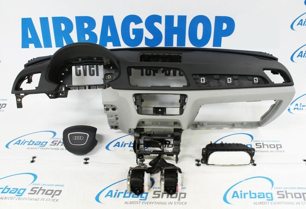 Airbag set - Dashboard grijs 4 spaak Audi Q3 U8 (2011-2018), Auto-onderdelen, Dashboard en Schakelaars