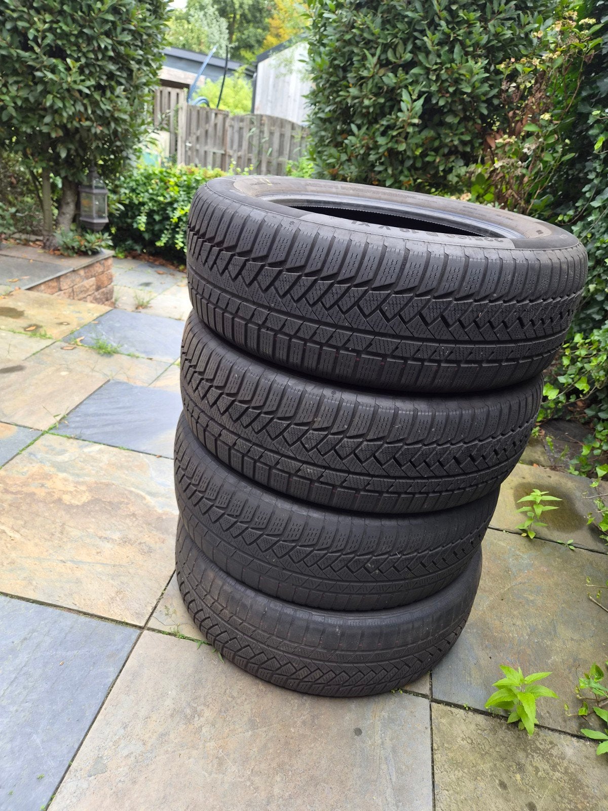 Continental WinterContact 255/60 R18 V XL Winterbanden, Auto-onderdelen, Ophalen, 18 inch, Gebruikt, 255 mm