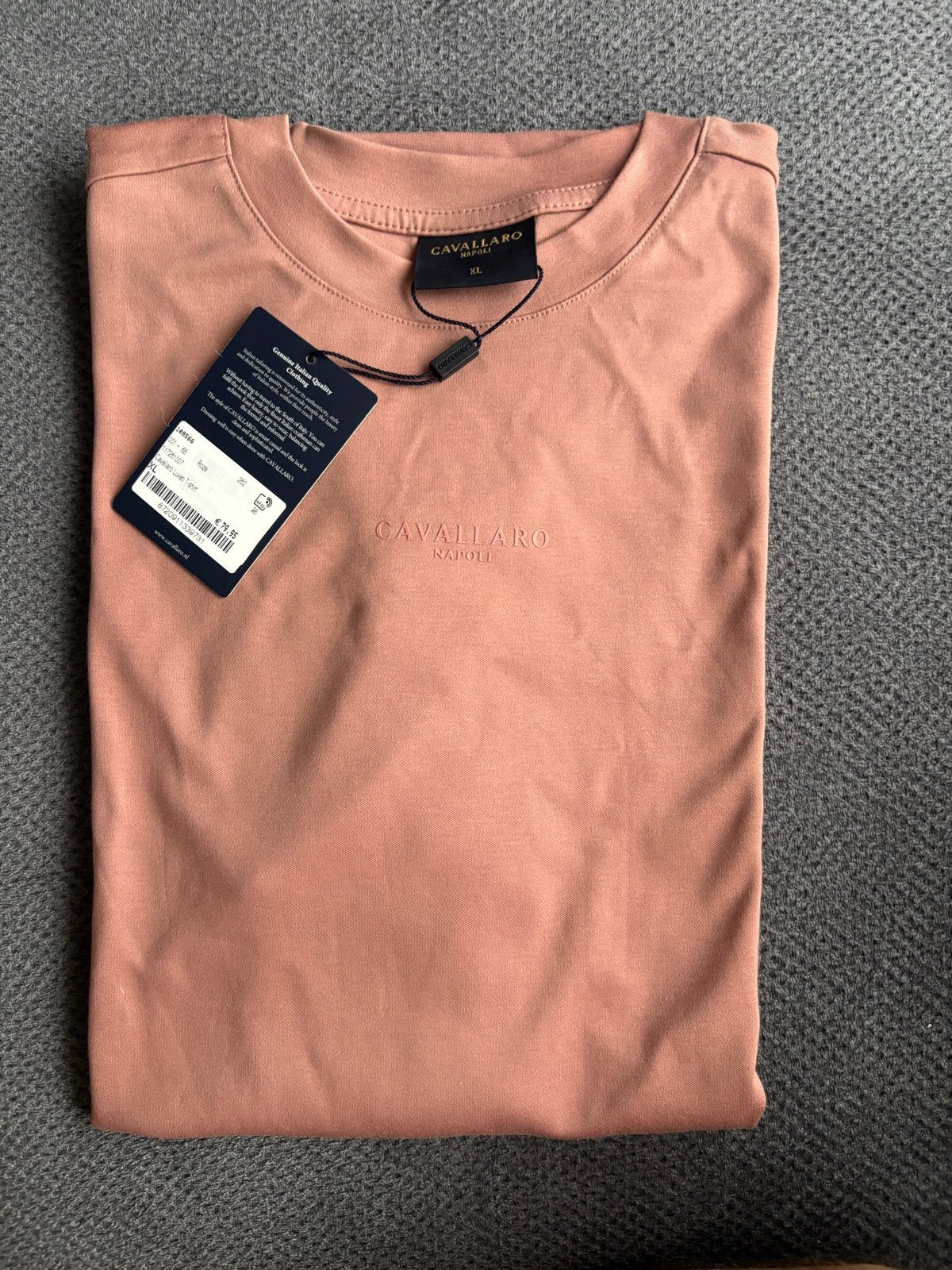 Cavallaro Napoli Luvati T-shirt - Roze - XL - Nieuw met kaar, Ophalen of Verzenden, Nieuw, Maat 56/58 (XL), Roze