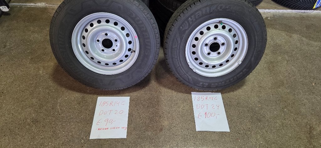 Caravan reservewiel 14 inch ( speciaal voor caravan's) 5x112, Ophalen, Zo goed als nieuw