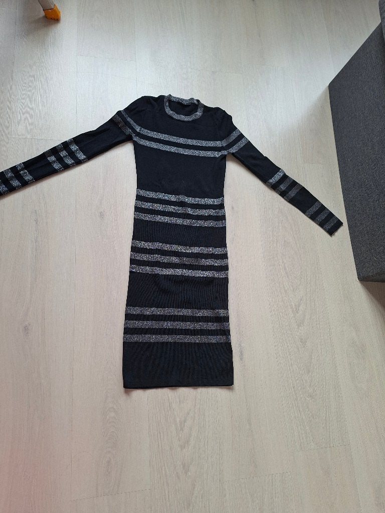 Nikkie jurk - zwart, Zwart, Ophalen of Verzenden, Zo goed als nieuw, Nikkie