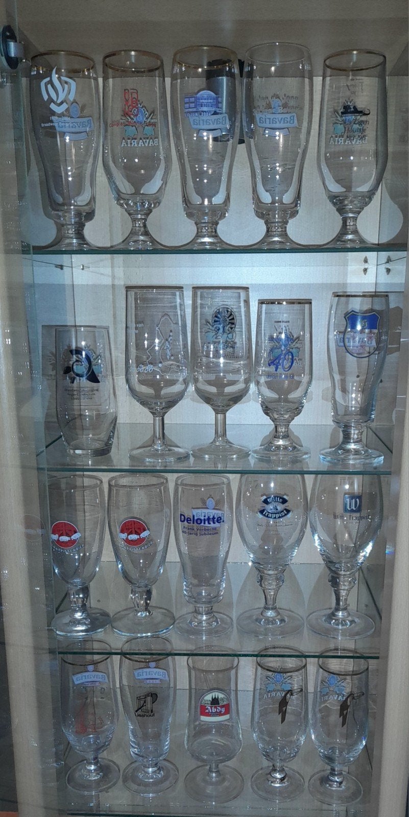 bavaria biermerken, Verzamelen, Ophalen, Zo goed als nieuw, Glas of Glazen, Bavaria