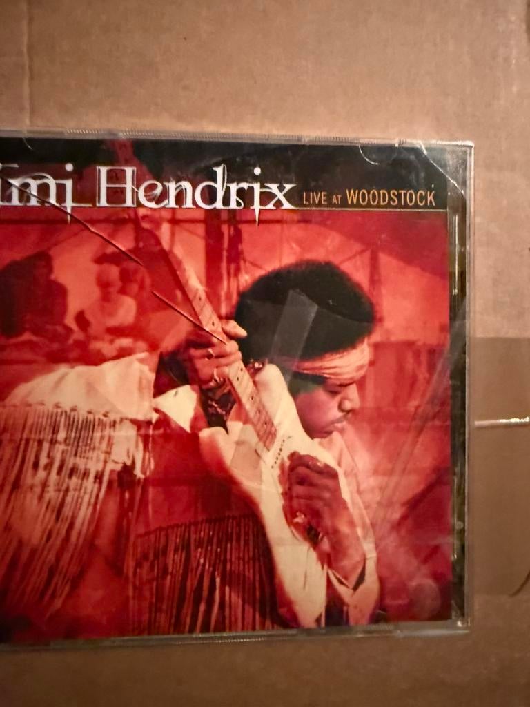 2 cd box jimi hendrix live at woodstock geseald, Ophalen of Verzenden, Zo goed als nieuw
