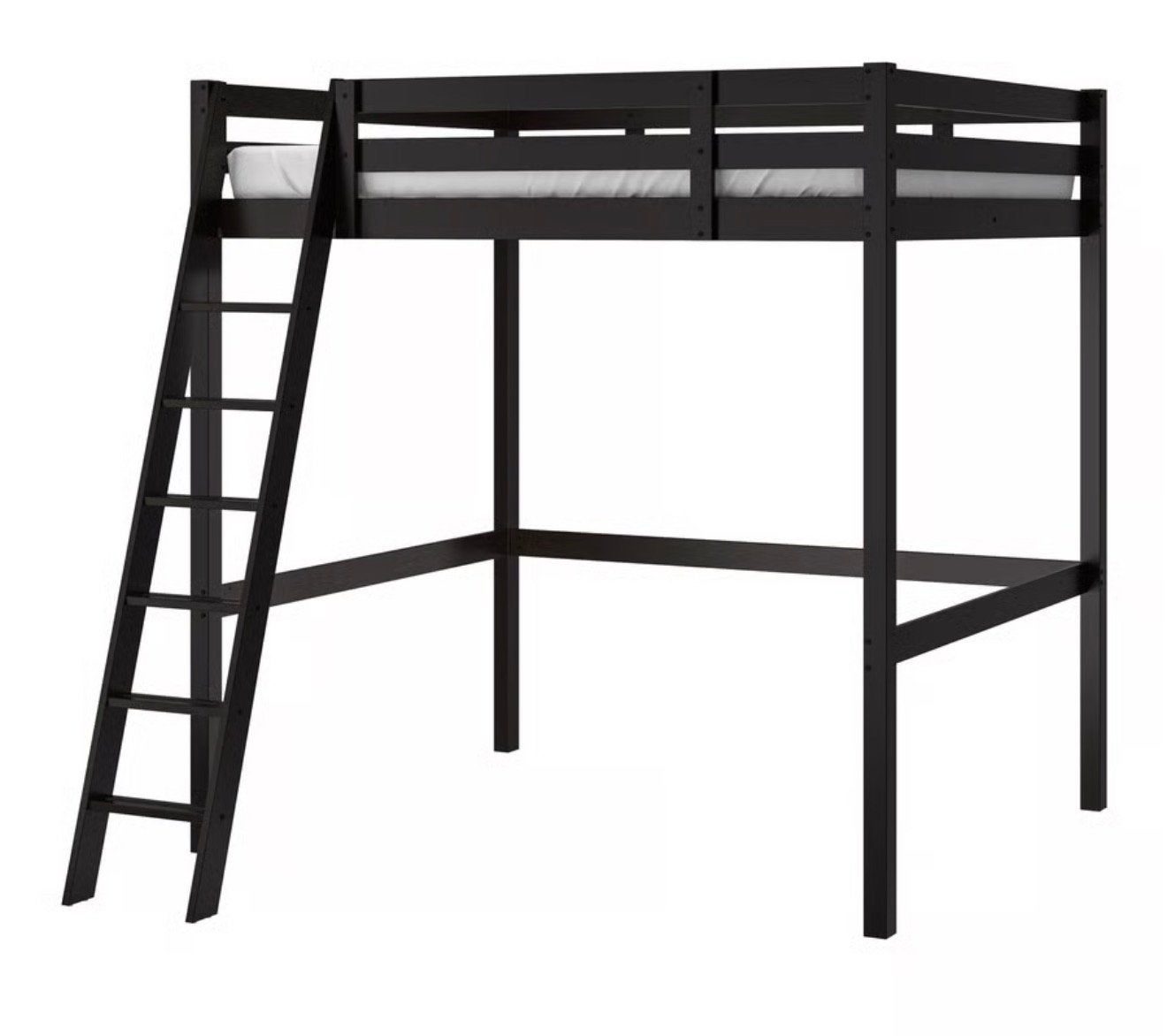 STORÅ Ikea Loft Bed, Ophalen, Hoogslaper, Tweepersoons, 140 cm