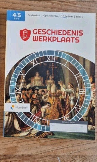 Geschiedeniswerkplaats ed 3.0 havo 4-5 FLEX Opdrachtenboek, Ophalen of Verzenden, Nieuw