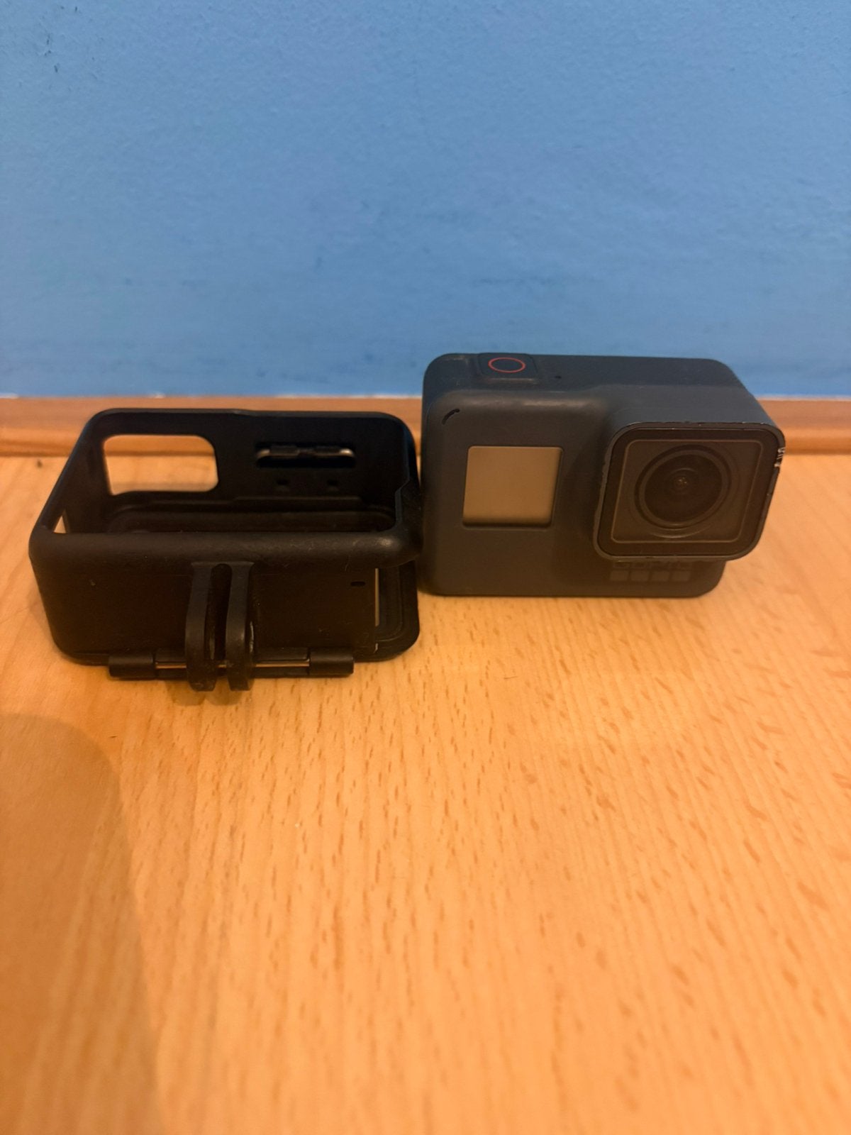 Gopro met hoesje