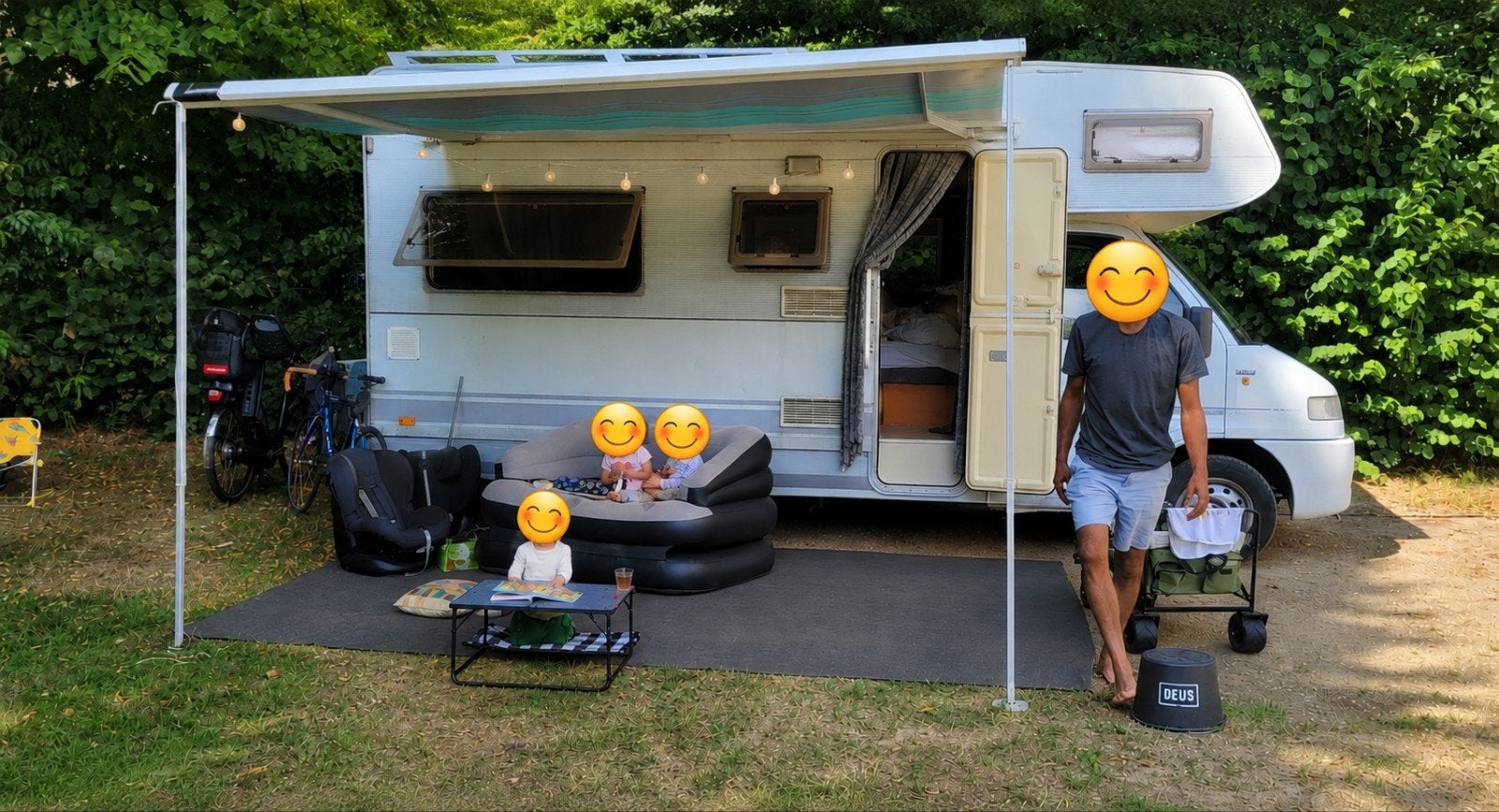 Dethleffs Camper Fiat Ducato 1995 - APK tot 04-2027, Half-automaat, Fiat, 6 tot 7 meter, Diesel