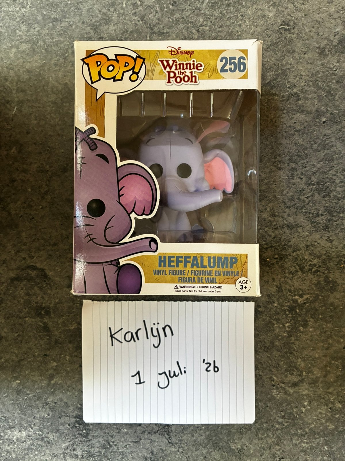 Funko Pop Heffalump 256, Ophalen, Zo goed als nieuw