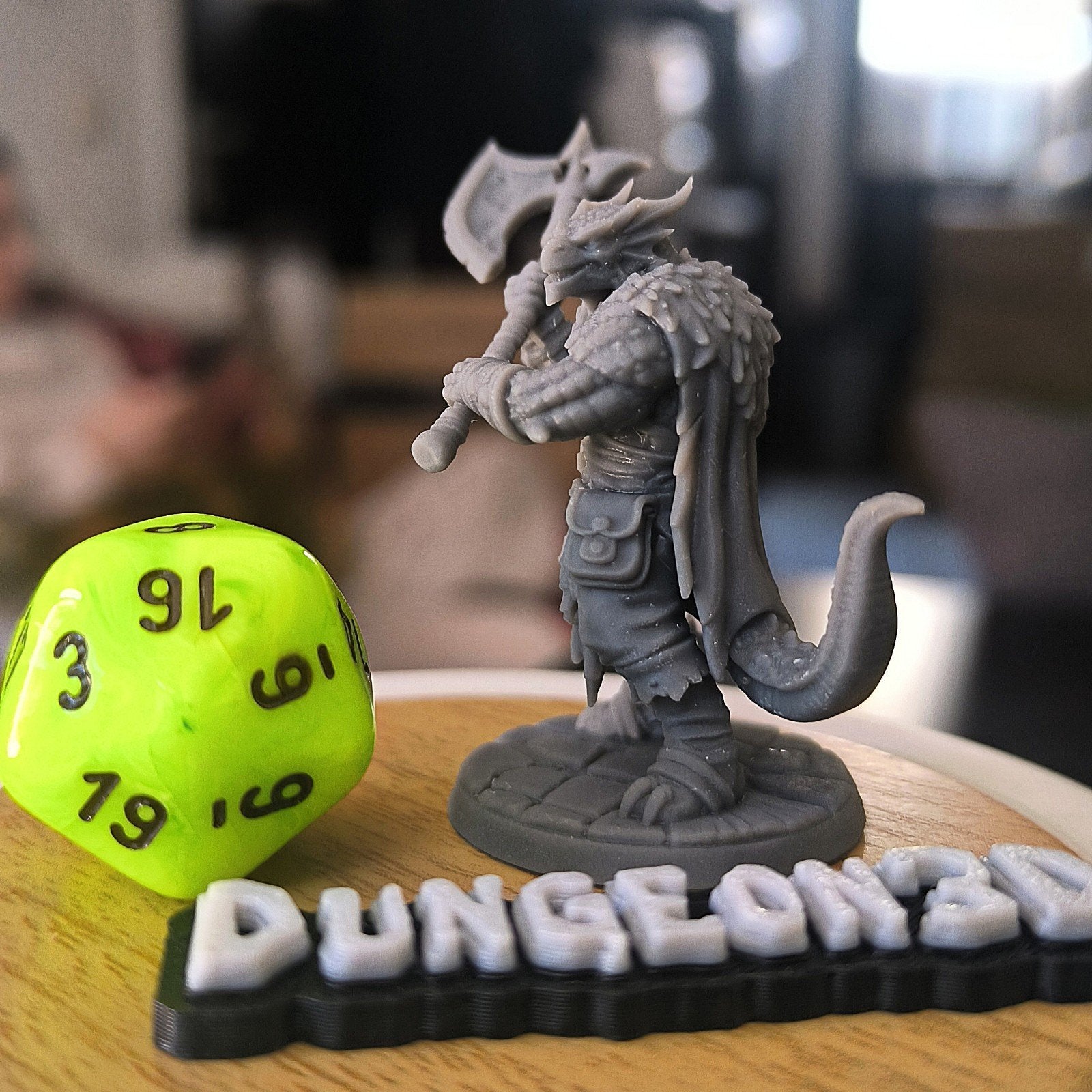 Dungeons & Dragons, D&D, HQ Barbarian Dragonborn, Ophalen of Verzenden, Overige soorten