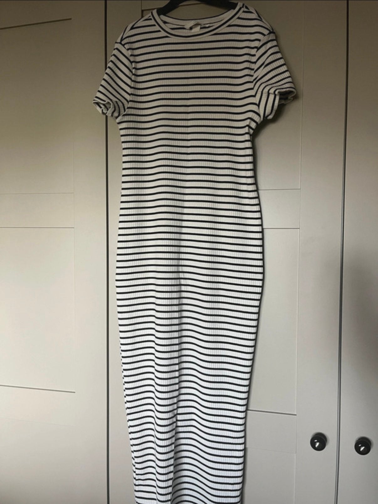 H&M mama jurk XS, Kleding | Dames, Blauw, Jurk, Ophalen of Verzenden, Zo goed als nieuw