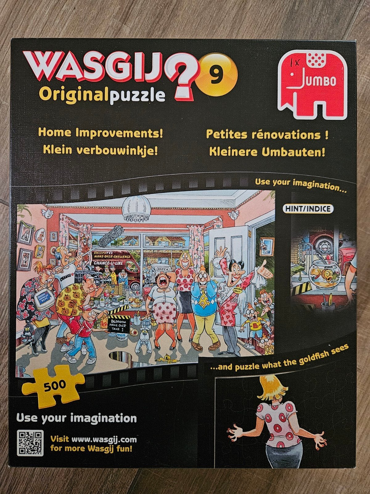 Wasgij 9 Legpuzzel 500 stukjes, Ophalen of Verzenden, 500 t/m 1500 stukjes, Gebruikt, Legpuzzel