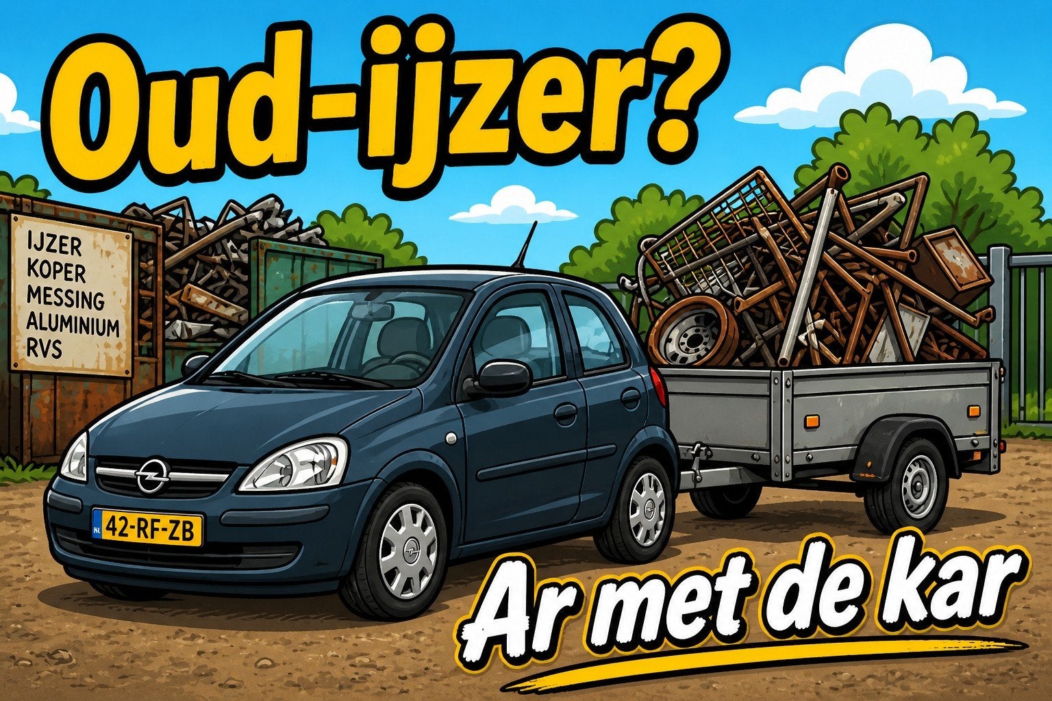 Gezocht gratis oud-ijzer gratis opgehaald, Ophalen, Gebruikt
