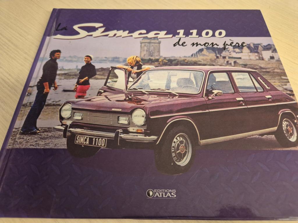 Gebonden hardcover Simca 1100 óók Rallye en zeldzame coupé, Ophalen of Verzenden, Zo goed als nieuw, Overige merken