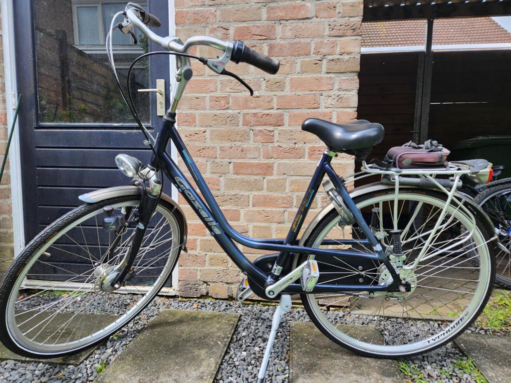 Gazelle city bike 28", Ophalen, Gebruikt, Versnellingen, 56 cm of meer