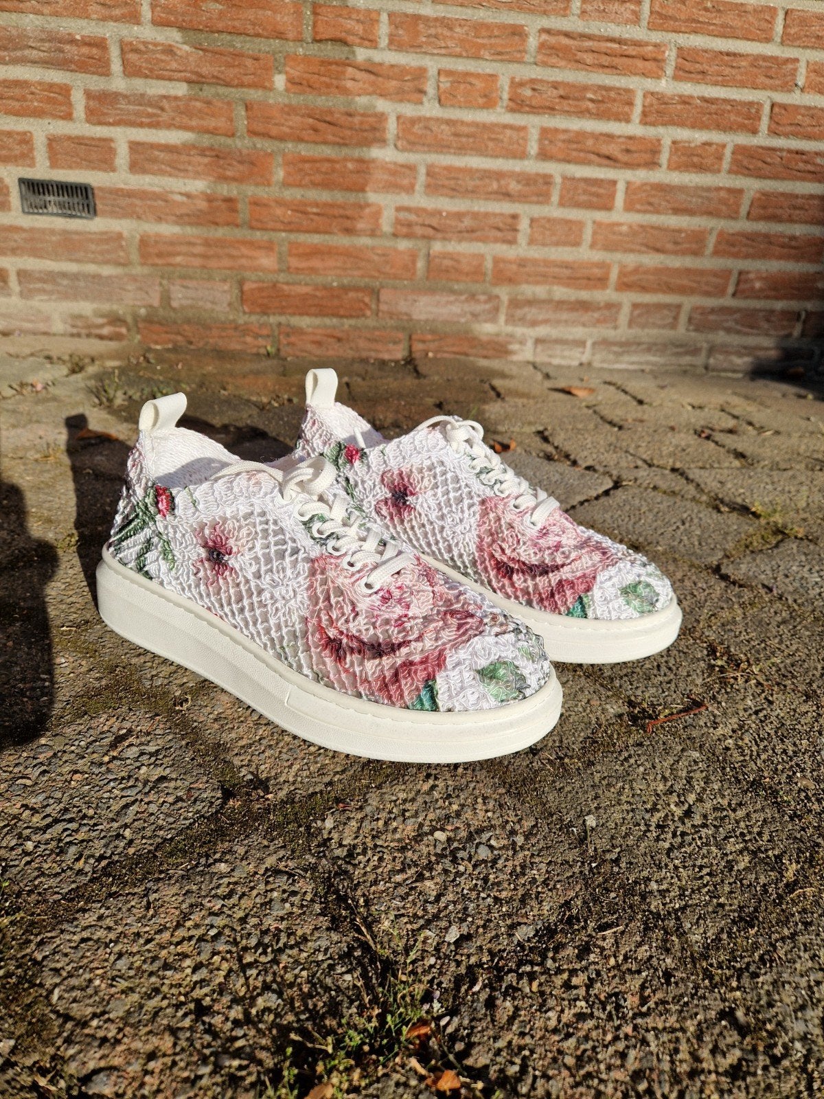 Mustang sneakers met bloemenprint, maat 41, Nieuw, Ophalen of Verzenden, Sneakers of Gympen, Mustang
